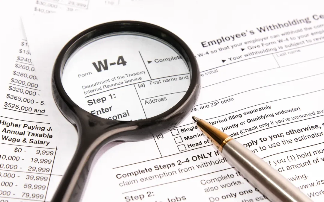 Federal Tax Form (W4)